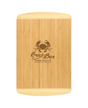 Custom Engraved Bamboo 2-Tone Cutting Board