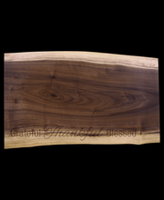 Custom Engraved Black Walnut Charcuterie Cutting Board