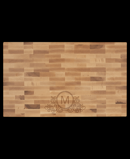 Custom Engraved Maple Butcherblock Cutting Board