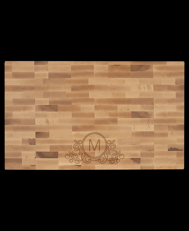 Custom Engraved Maple Butcherblock Cutting Board