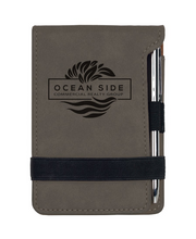 Custom Engraved Leather Mini Notepad