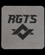 Custom Engraved Square Leather Patches