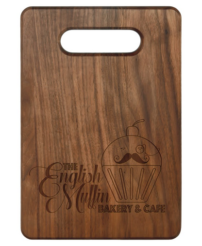 Custom Engraved Walnut Cutting Board