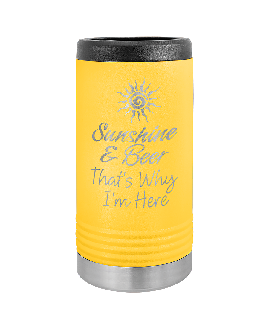 Custom Engraved Koozie Can Holder 16oz